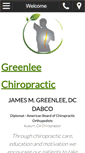 Mobile Screenshot of greenleechiropractic.com